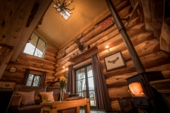 Certhia cabin at Eagle Brae, Scottish Highalnds, January 2019