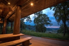 Eagle Brae cabin Certhia, Scottish Highlands, July 2019