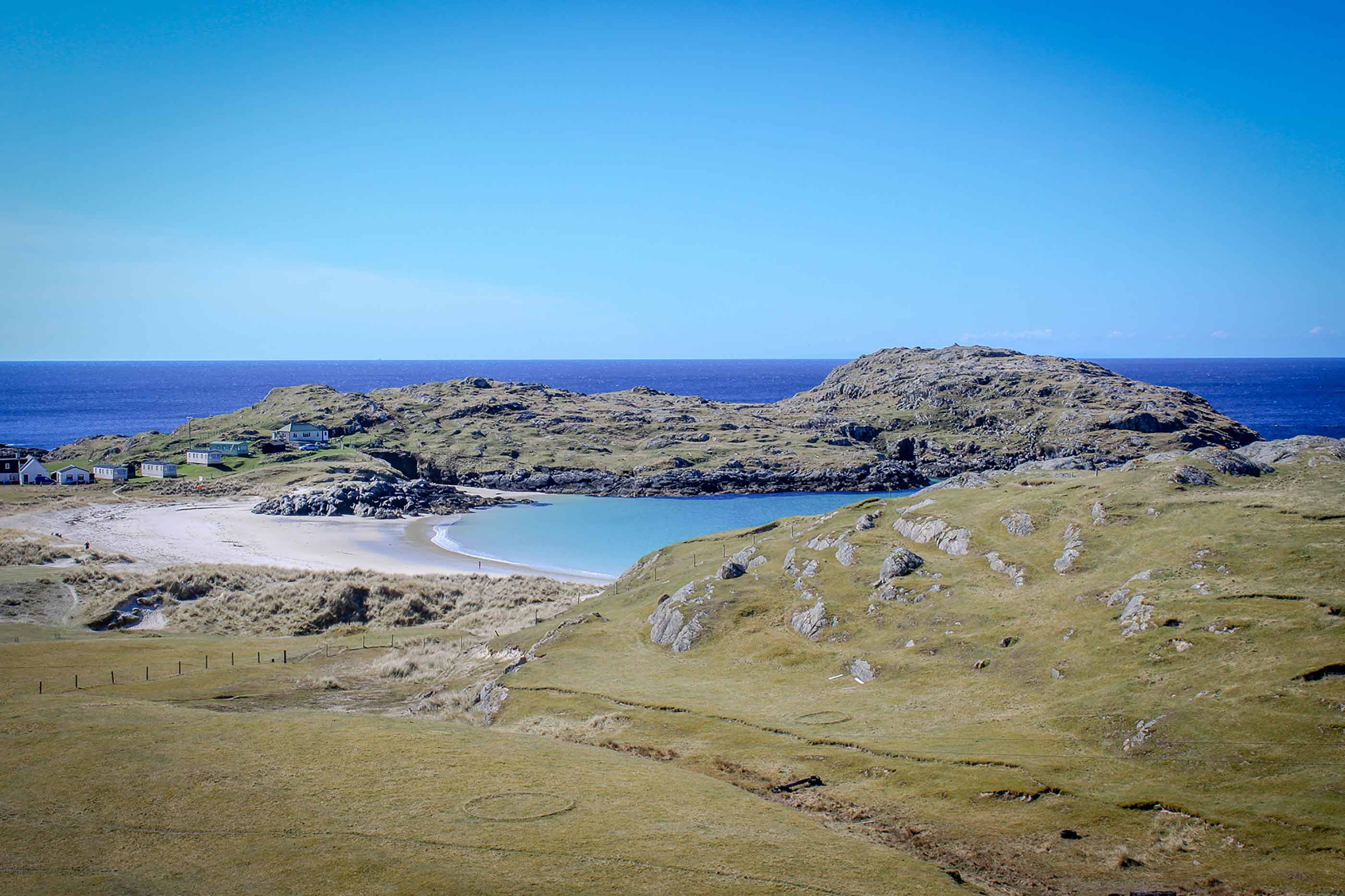 Summers day at Achmelvich Bay