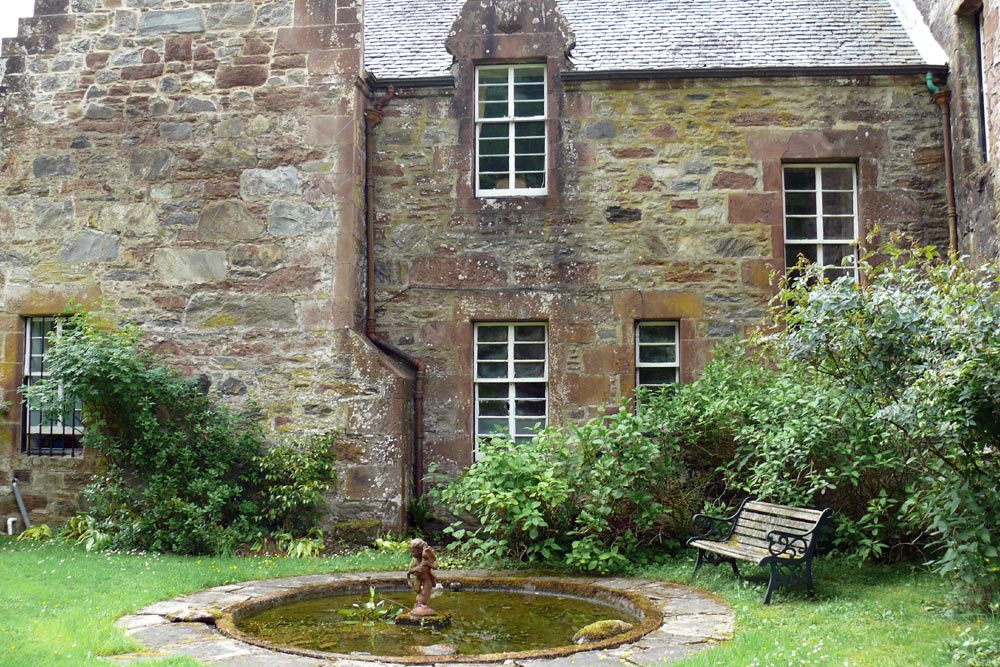 Castle Leod in Strathpeffer, Scottish Highlands