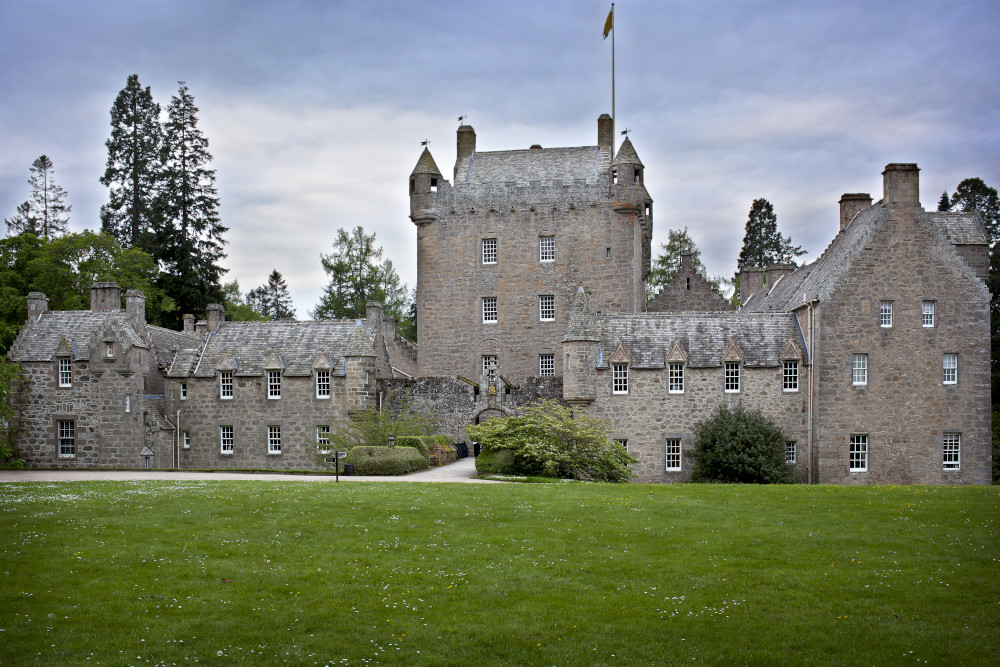 Exterior view of Cawdor Castle in Nairnshire