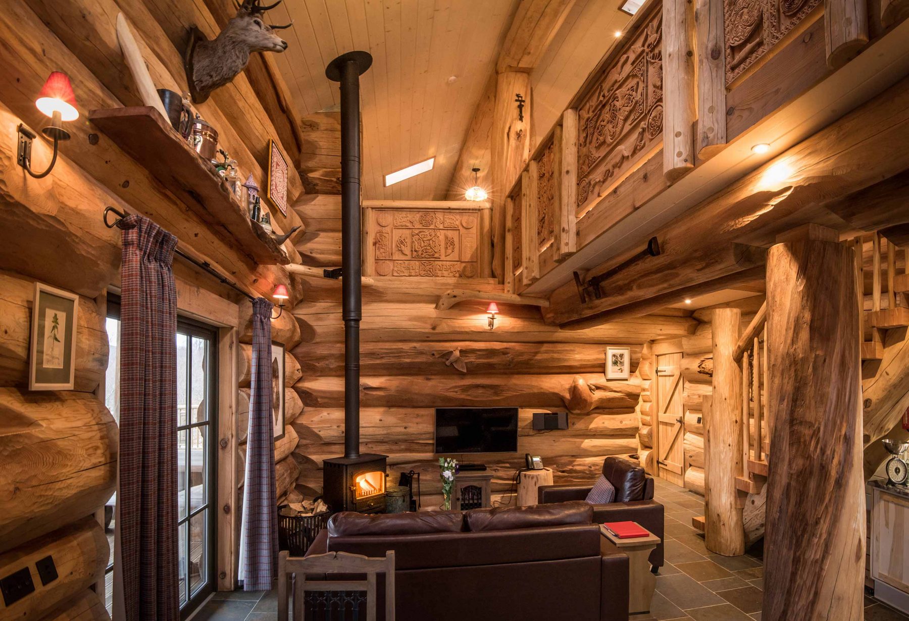 Luxury Log Cabin Breaks Scottish Highlands Cinclus Eagle Brae Luxury Log Cabin Breaks Scottish Highlands Cinclus Eagle Brae