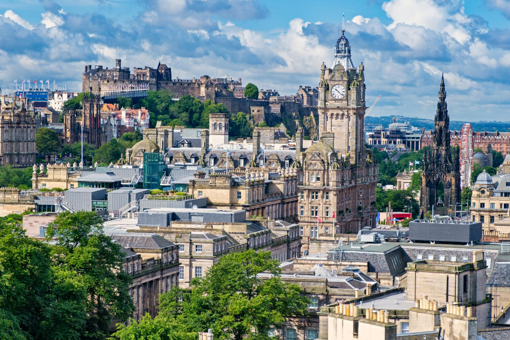 Edinburgh cityscape