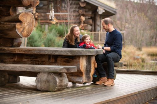 Family on holiday