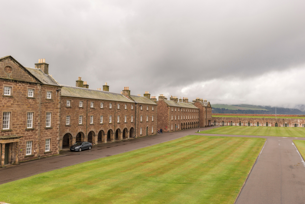 Fort George - Historic 18th Century Military Fortress near Inverness, Scotland.
