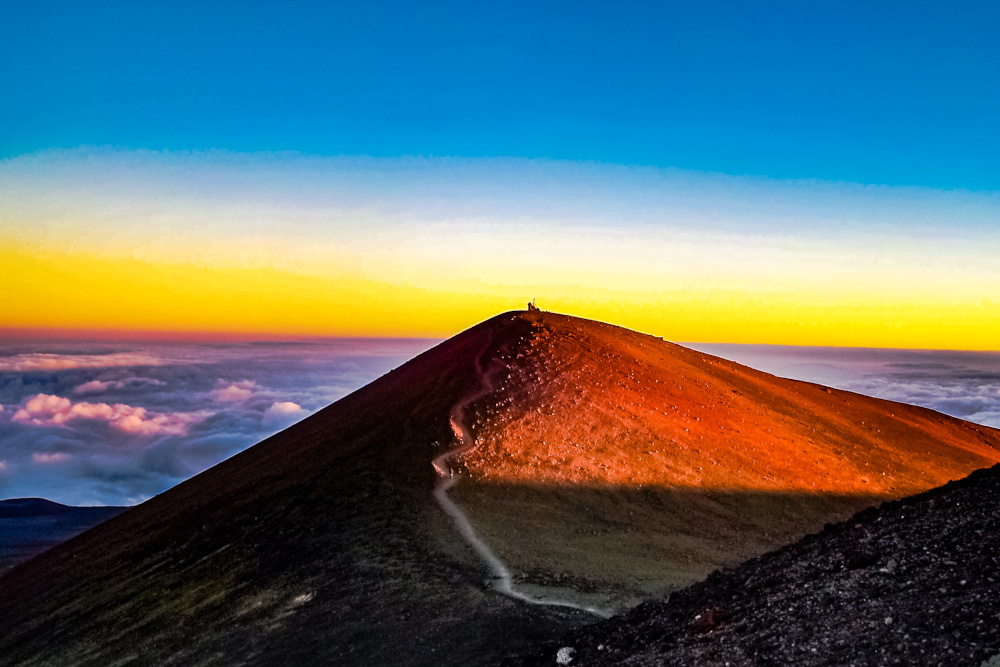 Mauna Kea Summit on the Big Island of Hawaii