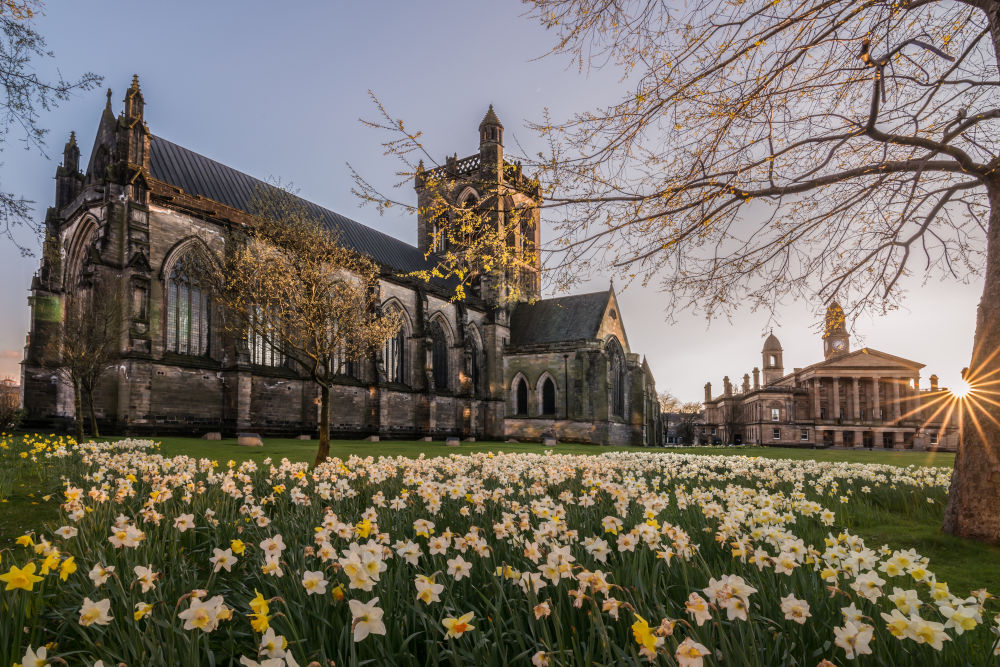 Paisley Abbey in Scotland