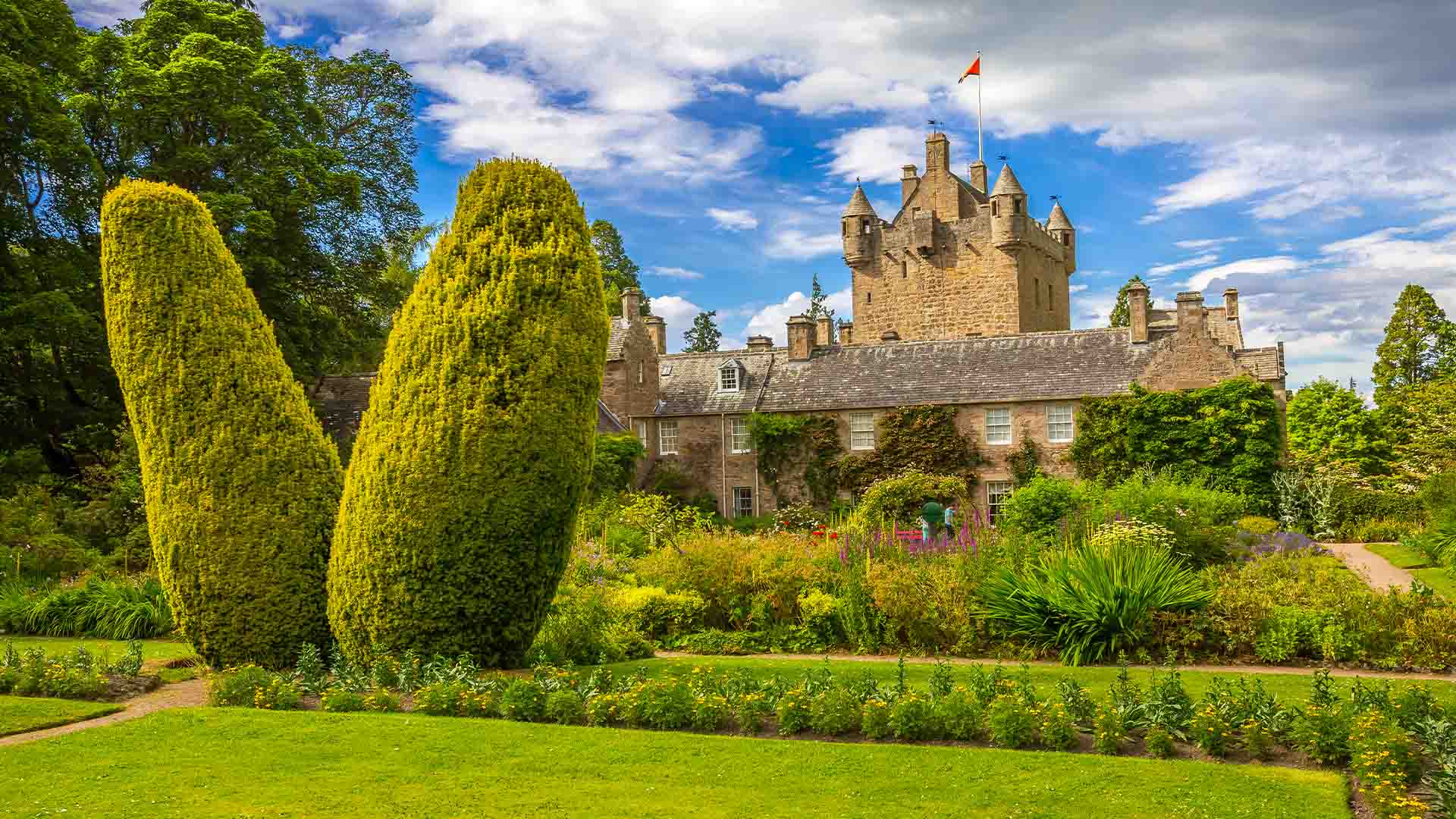 Cawdor Castle from the outside