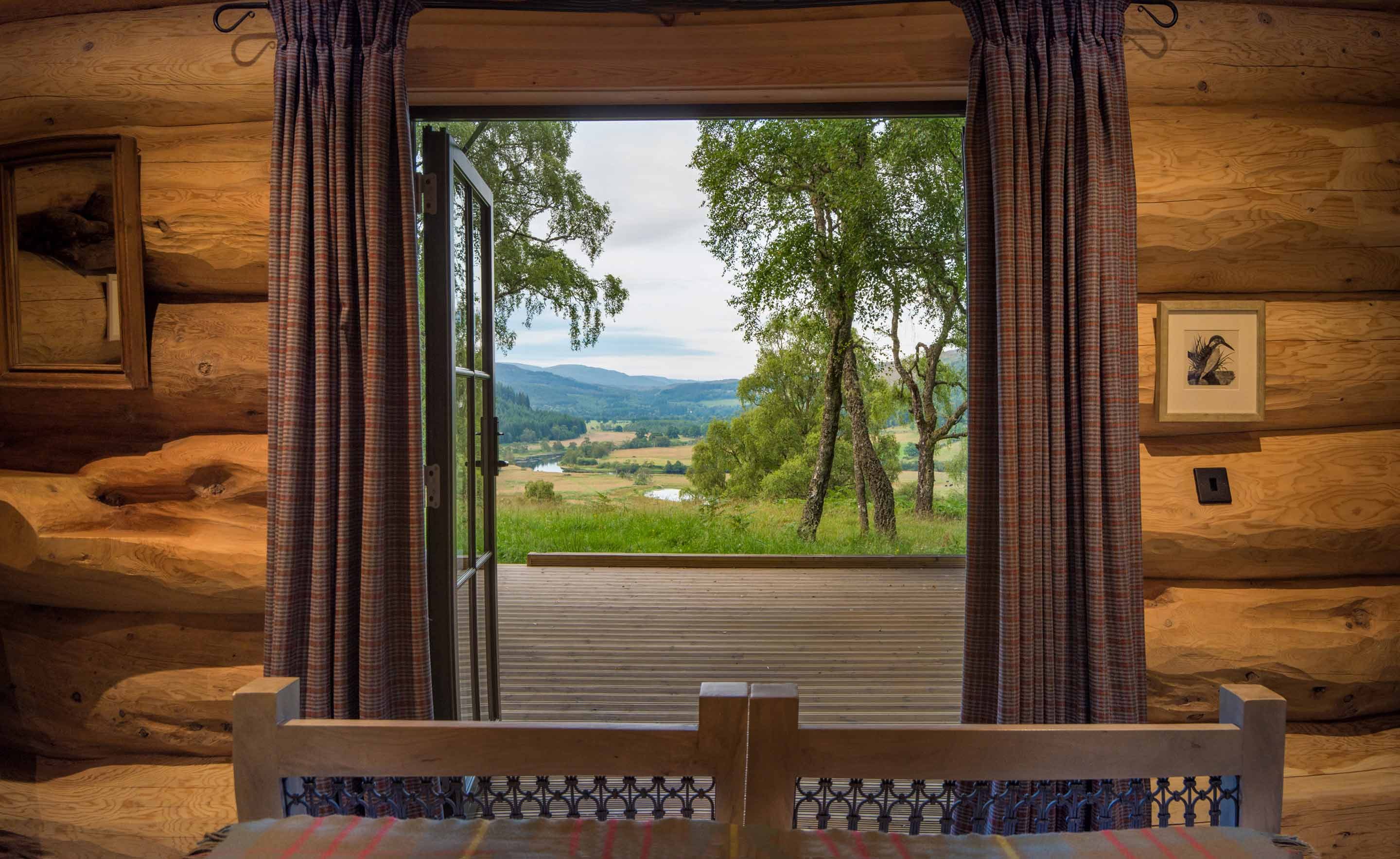 View from Certhia bedroom at Eagle Brae